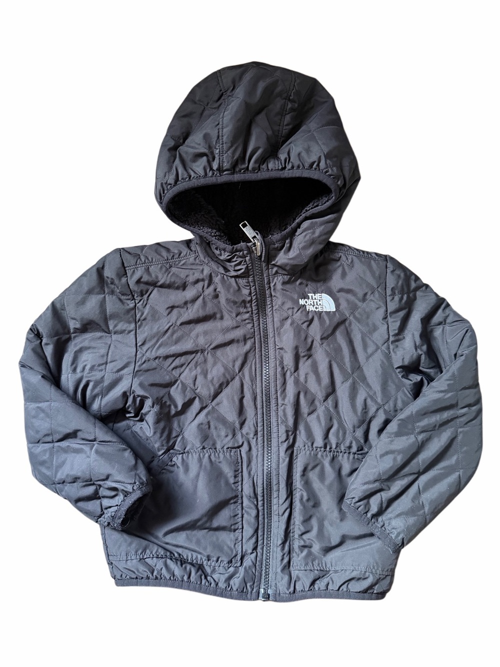 Size 5 Black The North Face Reversible Jacket